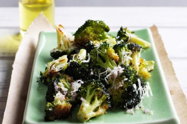 Broccoli with Lemon Garlic Butter